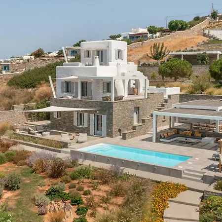 Near Parikia - 4br With Pool & View - Mirabilia Villa