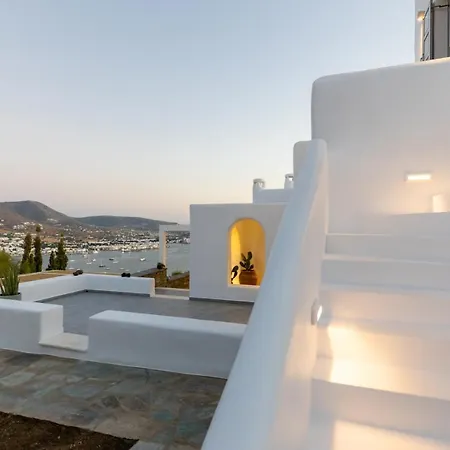 Villa Near Parikia - 4br With Pool & View - Mirabilia Krotiri