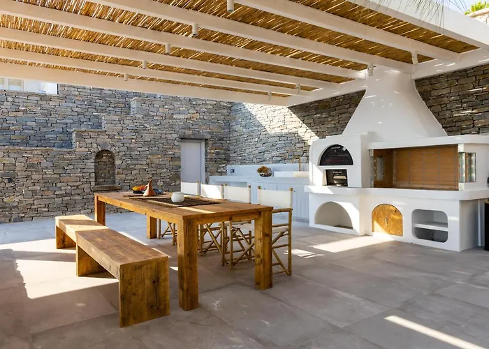 Near Parikia - 4br With Pool & View - Mirabilia * Krotiri